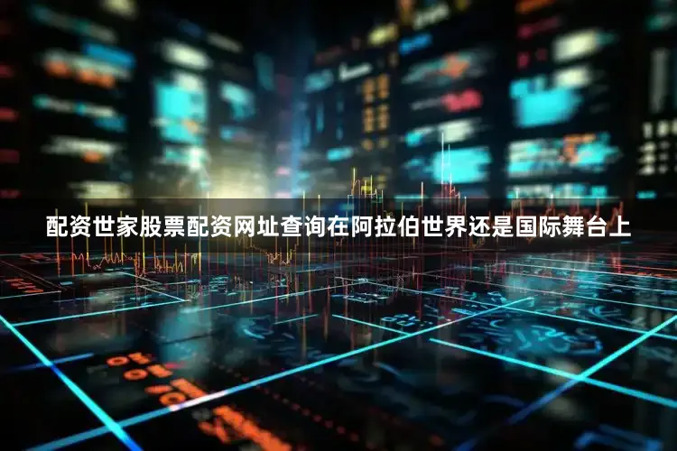 配资世家股票配资网址查询在阿拉伯世界还是国际舞台上