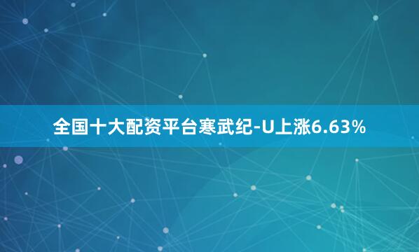 全国十大配资平台寒武纪-U上涨6.63%