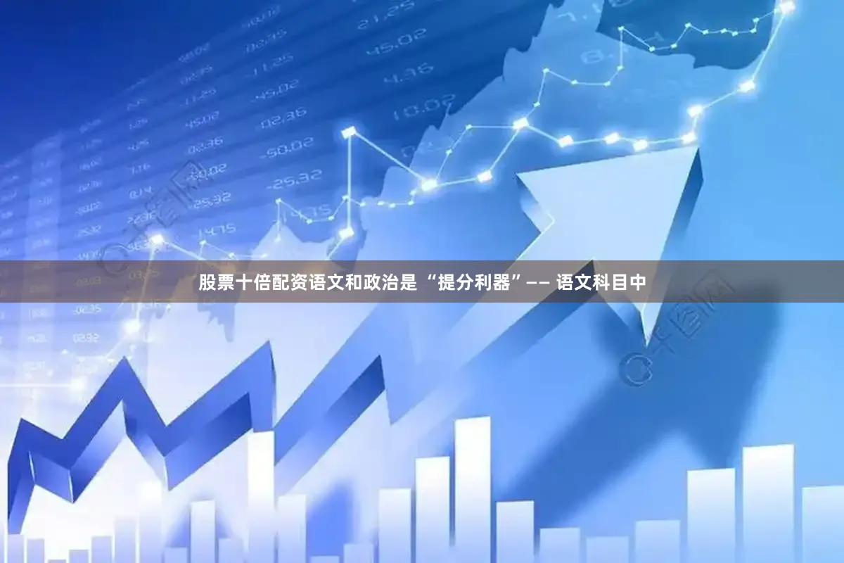 股票十倍配资语文和政治是 “提分利器”—— 语文科目中